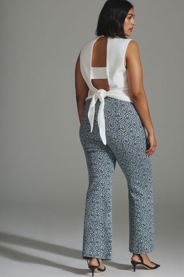 The Margot Kick-Flare Cropped Pants #8