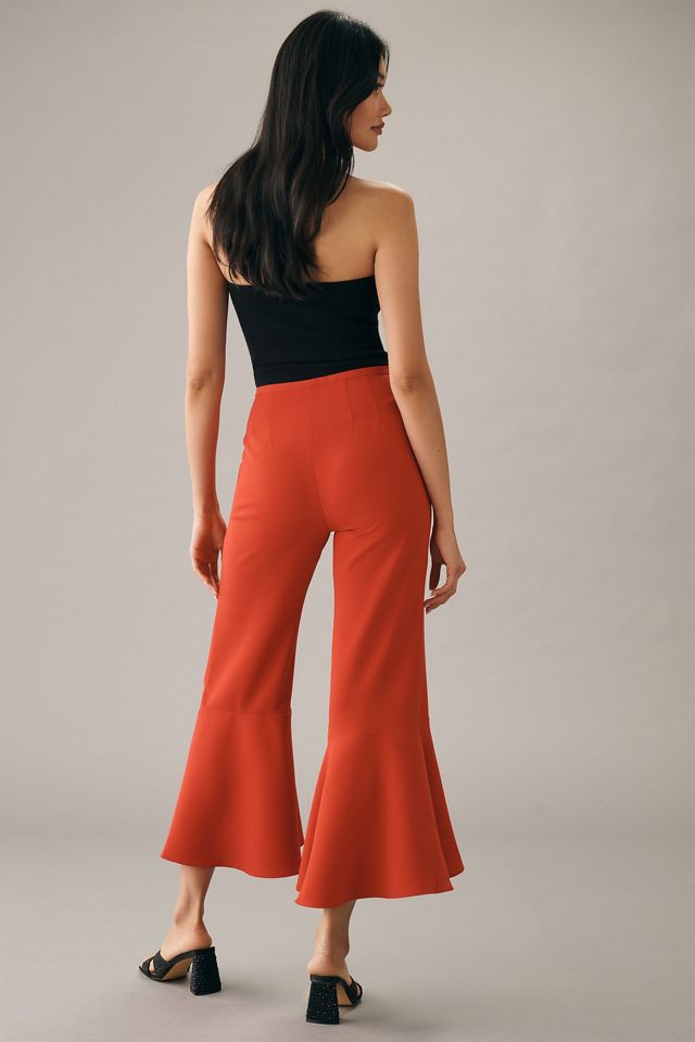 Maeve Late Night Frills Pants #4