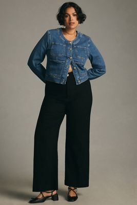 Die Colette Hose mit weitem Bein in voller Länge von Maeve