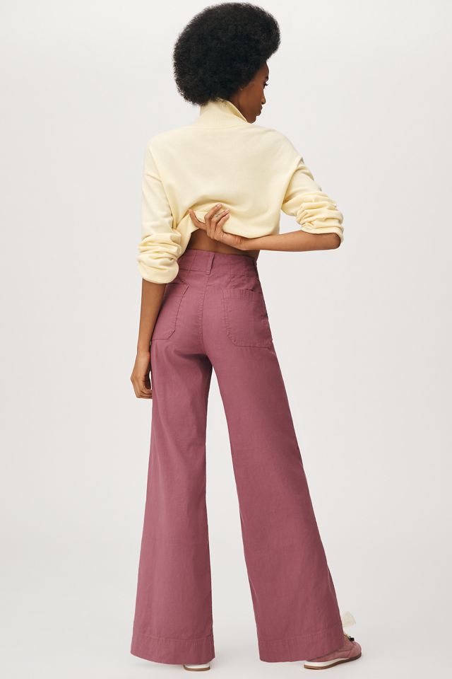 The Colette Full-Length Wide-Leg Pants by Maeve #2