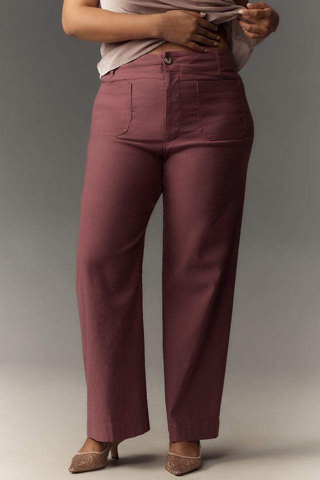 The Colette Full-Length Wide-Leg Pants by Maeve #5