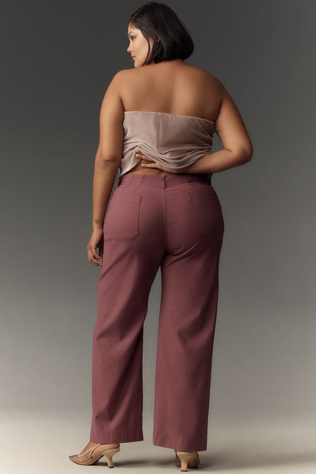 The Colette Full-Length Wide-Leg Pants by Maeve #6