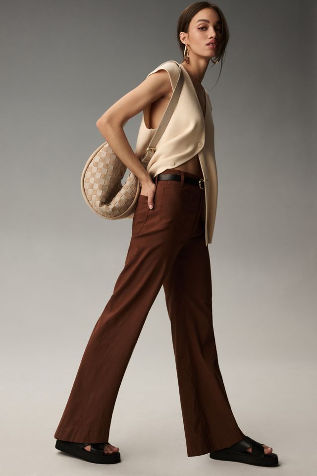 The Colette Full-Length Wide-Leg Pants by Maeve