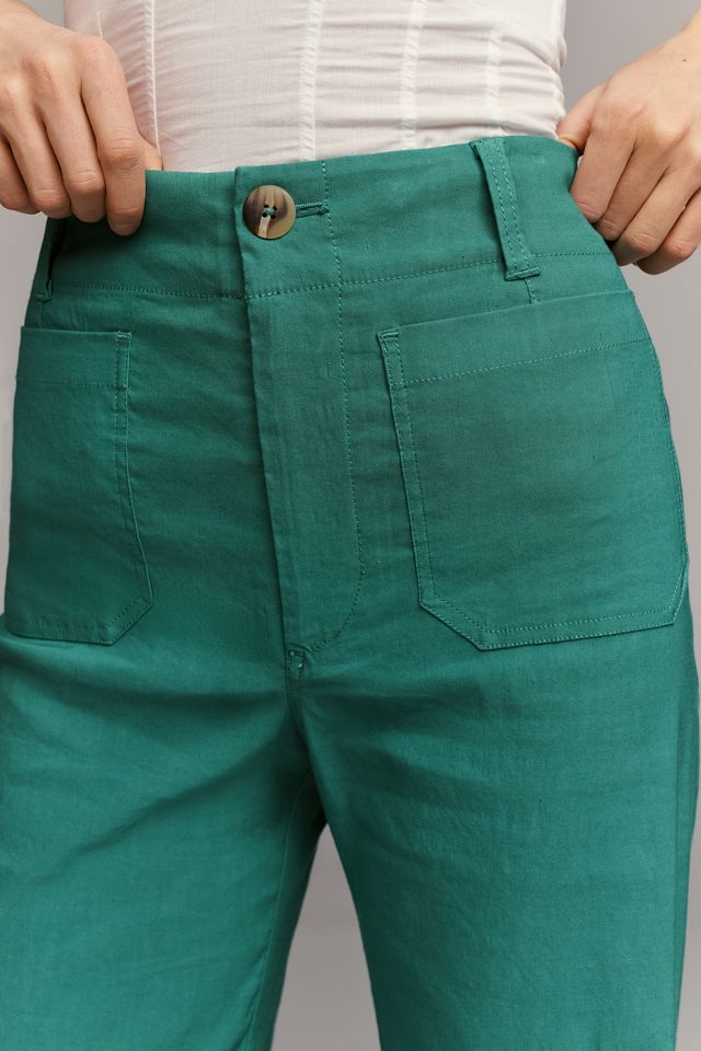 The Colette Full-Length Wide-Leg Pants by Maeve