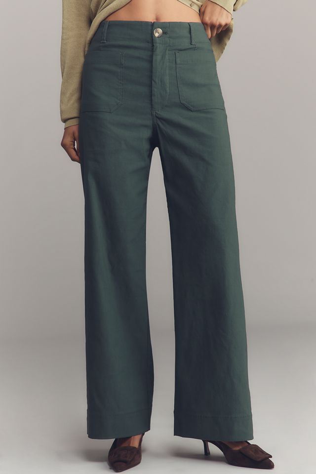 The Colette Full-Length Wide-Leg Pants by Maeve #1