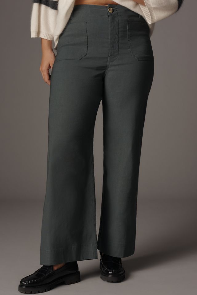 The Colette Full-Length Wide-Leg Pants by Maeve #5