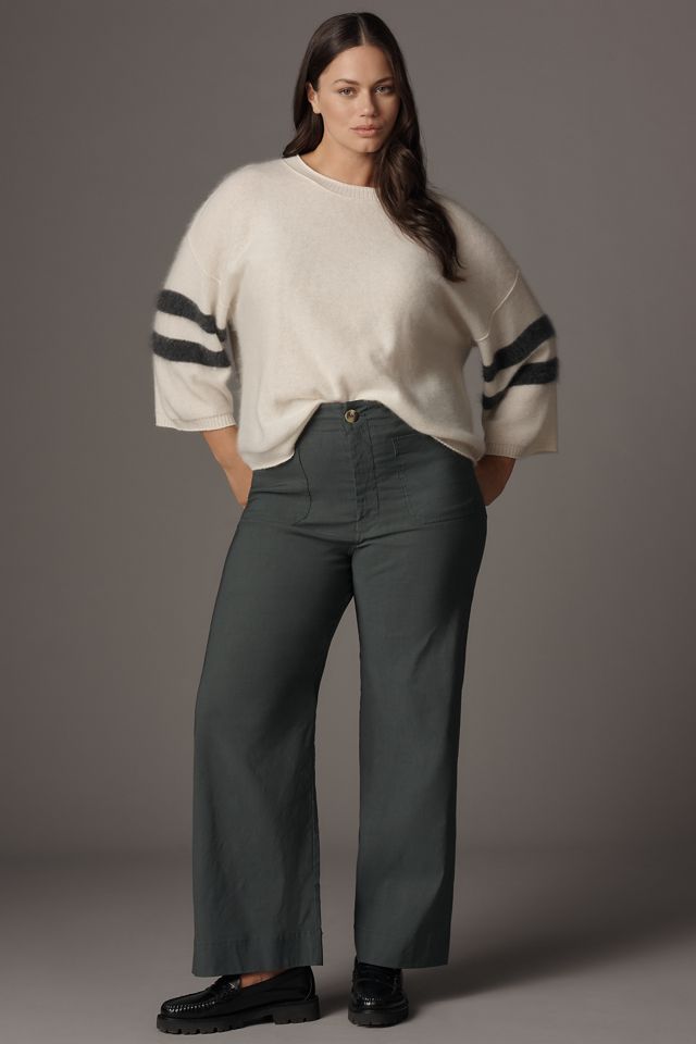 The Colette Full-Length Wide-Leg Pants by Maeve #4