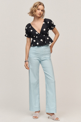 The Colette Magic Fabric Full-Length Pants by Maeve