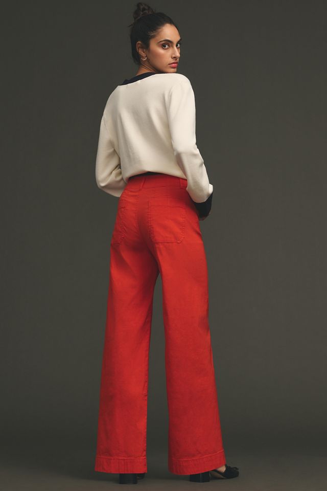 The Colette Full-Length Wide-Leg Pants by Maeve #2