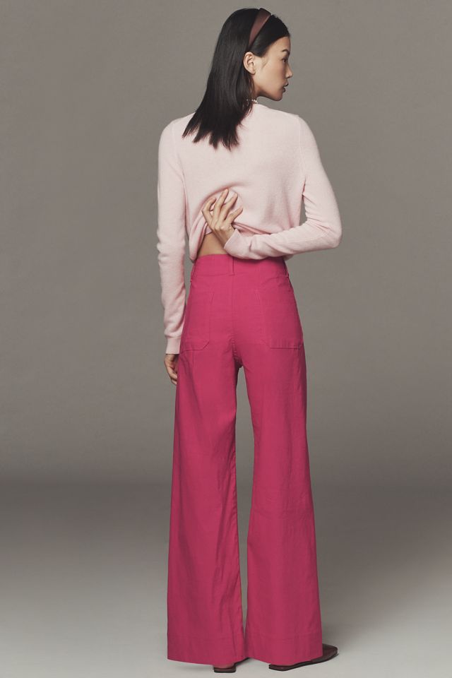 The Colette Full-Length Wide-Leg Pants by Maeve #2