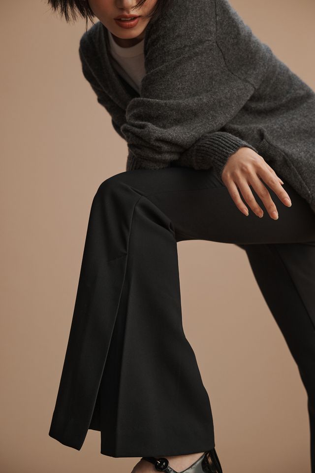 Maeve Slim Trumpet Flare Pants