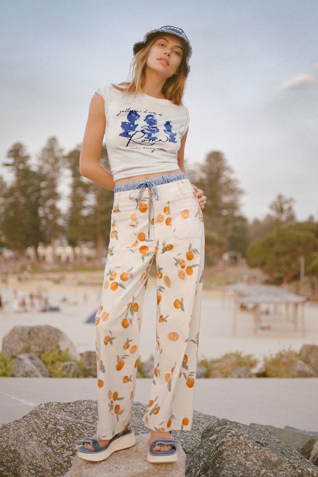 The Colette Cropped Wide-Leg Pants by Maeve