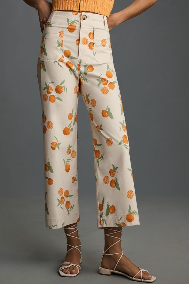 Valentine Ginger Yellow Wide Pants - JULIETTE C