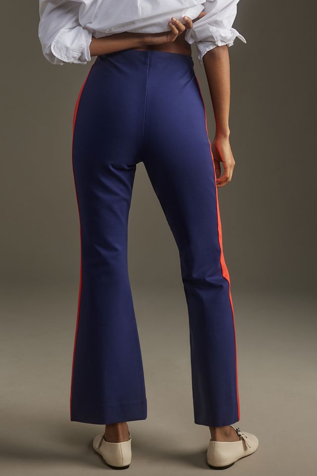 The Margot Kick-Flare Cropped Pants by Maeve: Sport Stripe Edition ...