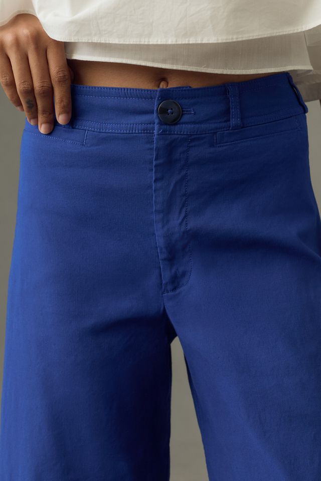 The Ettie High-Rise Crop Wide-Leg Pants by Maeve #3