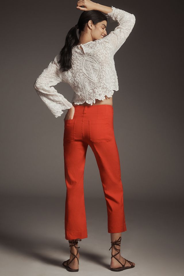 Maeve 70s Slim Crop Pants #2