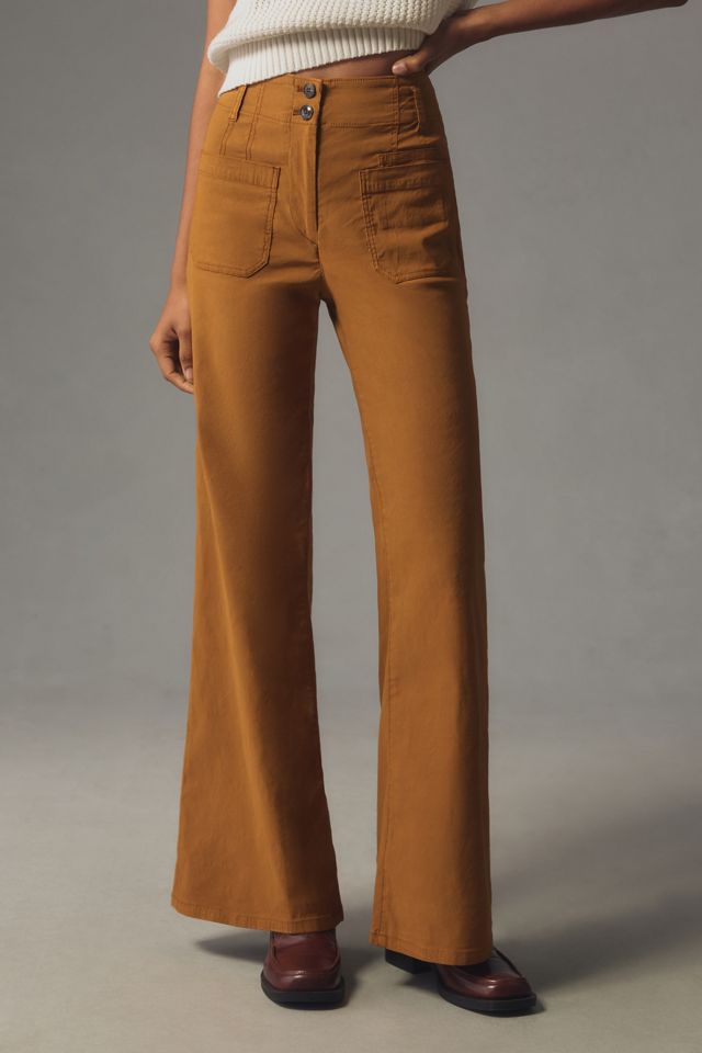 The Junie High-Rise Flare Pants by Maeve: Magic Fabric Edition #1