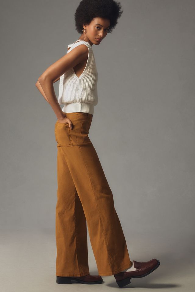 The Junie High-Rise Flare Pants by Maeve: Magic Fabric Edition #2