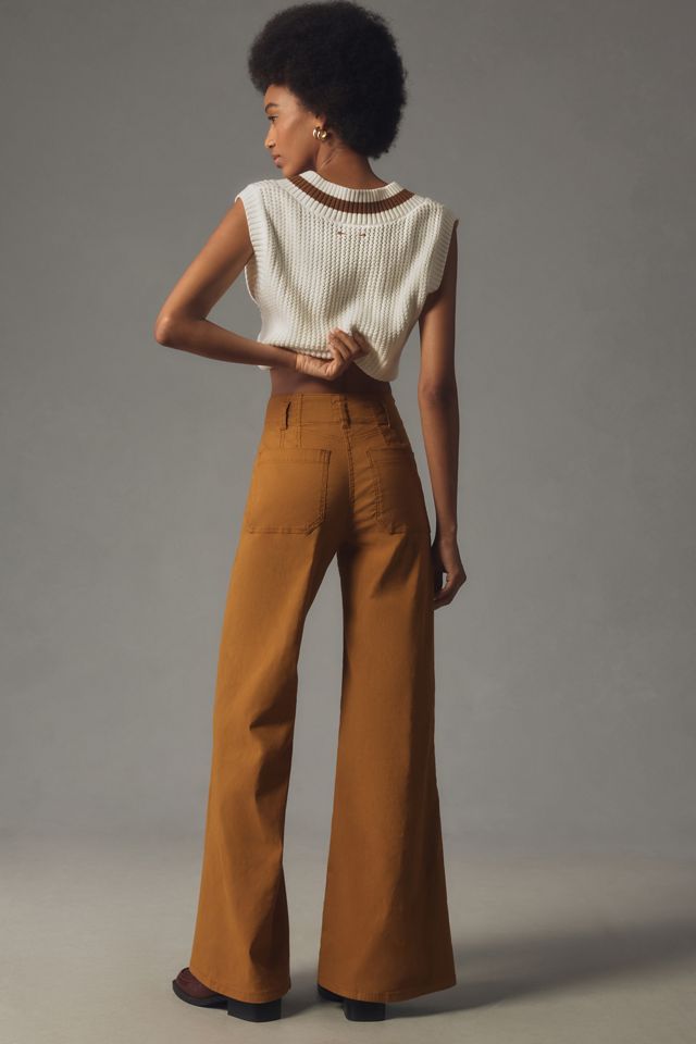 The Junie High-Rise Flare Pants by Maeve: Magic Fabric Edition #4