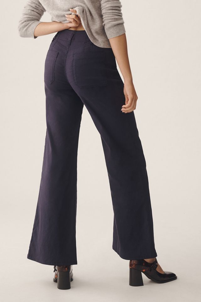 The Junie High-Rise Flare Pants by Maeve: Magic Fabric Edition #2
