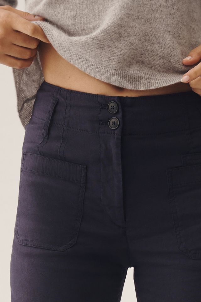 The Junie High-Rise Flare Pants by Maeve: Magic Fabric Edition #3