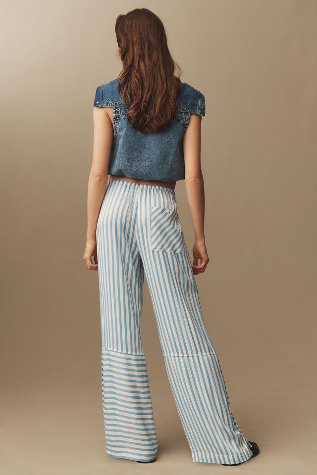 Maeve Silky Beach Pajama Pants | Anthropologie