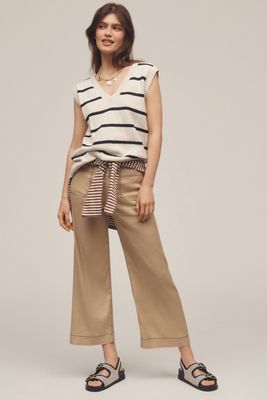The Darcey Popover Swing Top: Linen Cotton Edition
