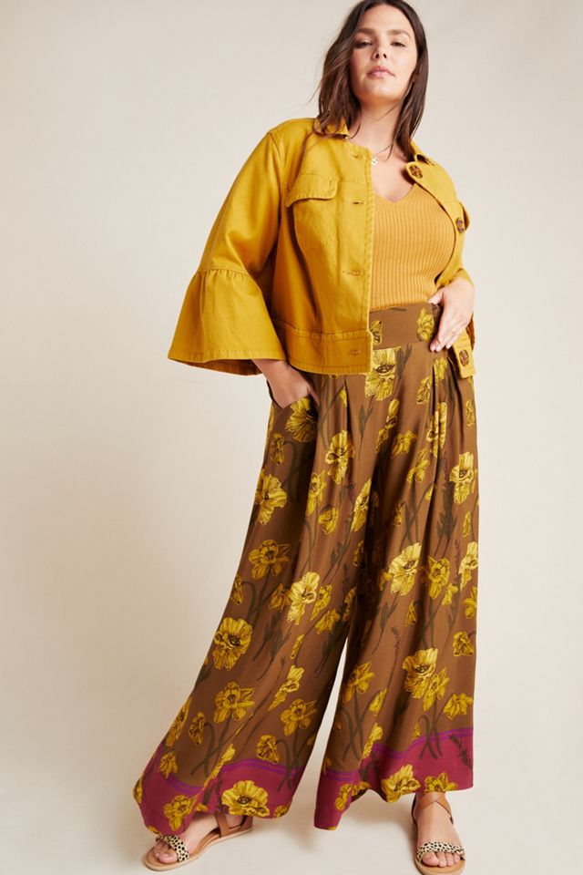 Maeve Terrace Floral Pants #4