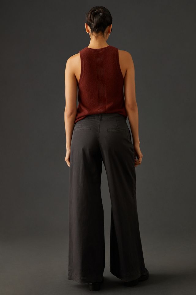 By Anthropologie Mid-Rise Pleated Trousers #2