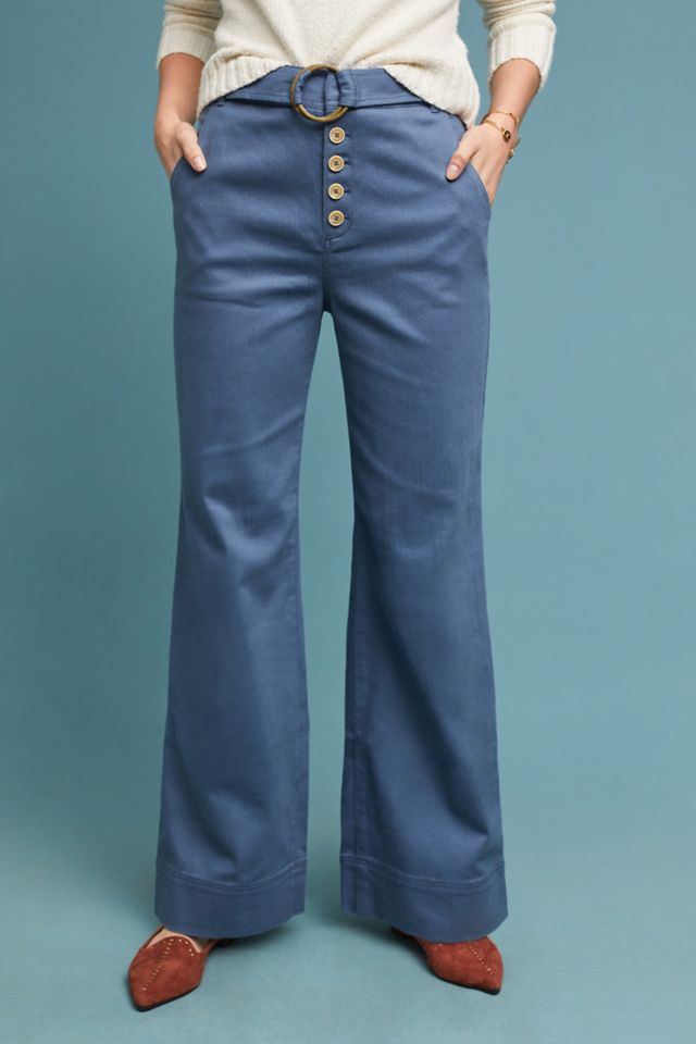 Cassidy Belted Wide-Leg Pants #2