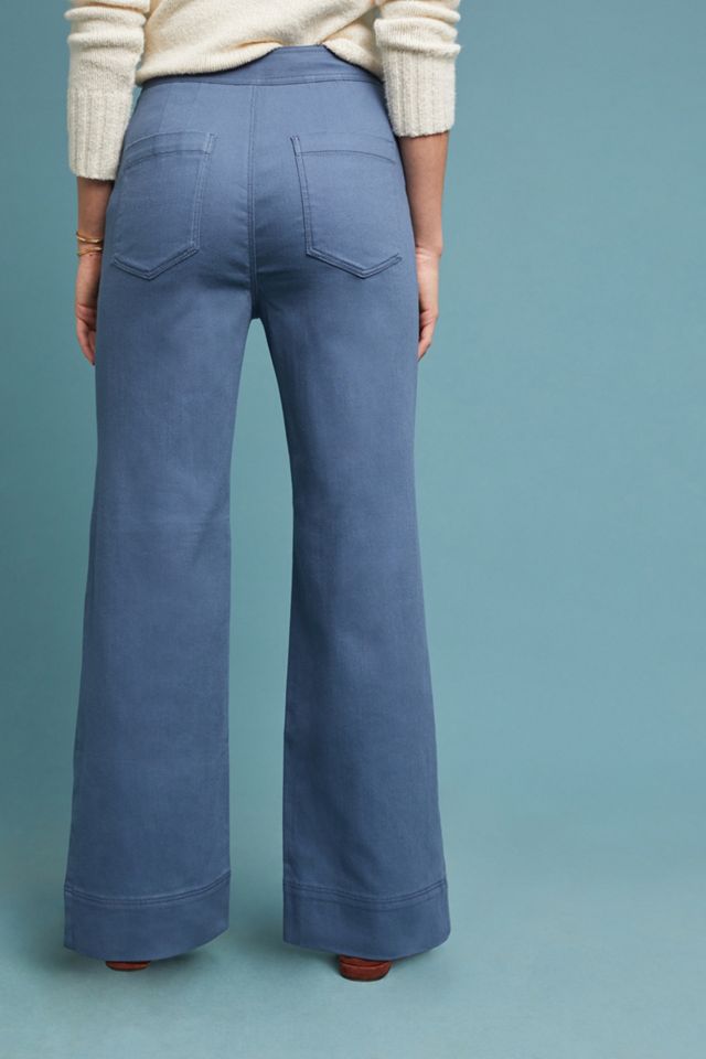 Cassidy Belted Wide-Leg Pants #4