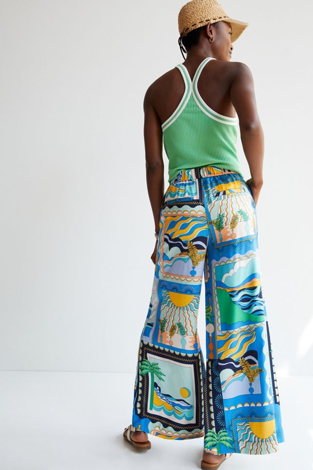 Maeve Sunshine Wide-Leg Pants #4