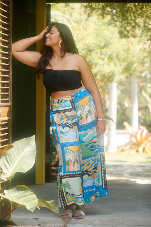 Maeve Sunshine Wide-Leg Pants #6