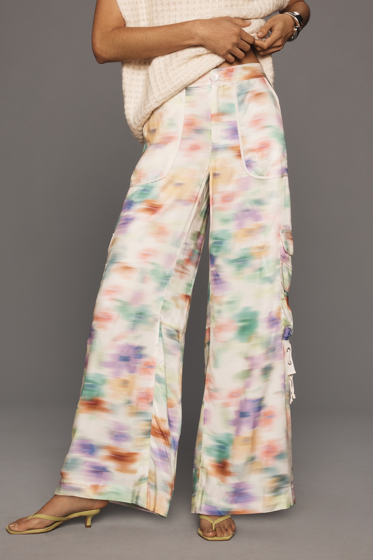 By Anthropologie Palazzo Utility Pants