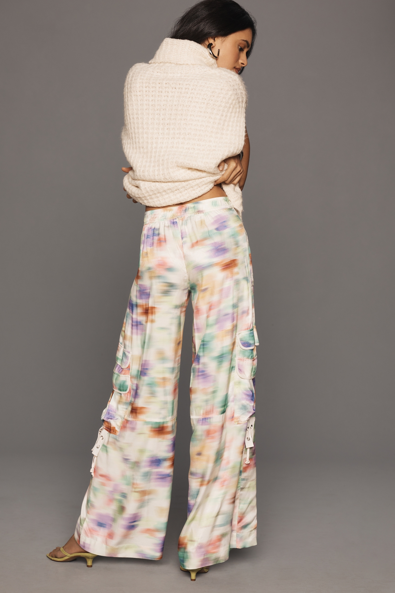 By Anthropologie Palazzo Utility Pants