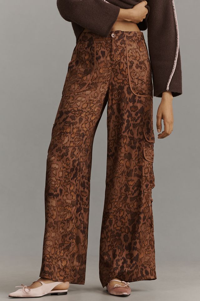 By Anthropologie Palazzo Utility Pants #1