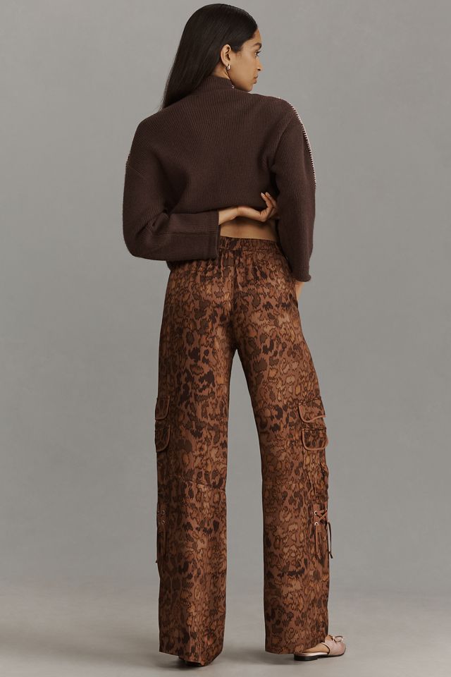 By Anthropologie Palazzo Utility Pants #3