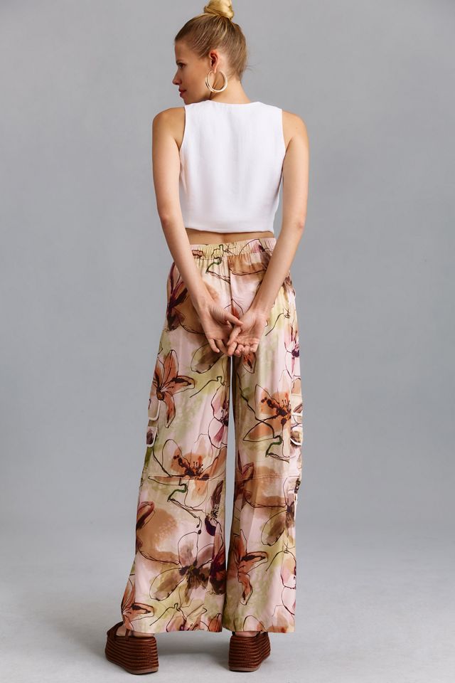 By Anthropologie Palazzo Utility Pants #3