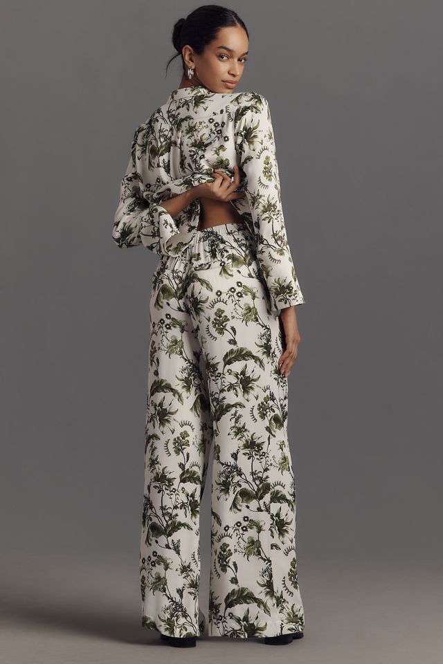 By Anthropologie Pull-On Silk Pants #2