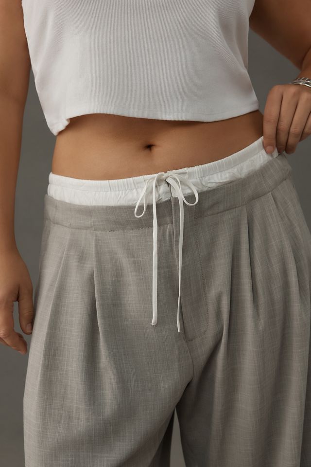 Maeve Crop Wide-Leg Trouser Pants #3