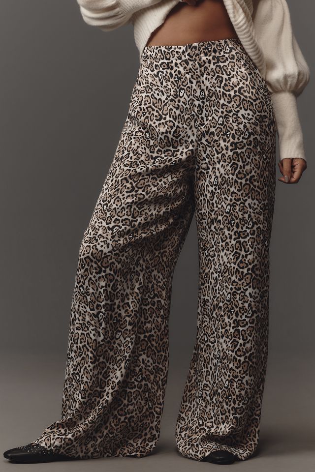 Maeve Printed Pull-On Pants #5