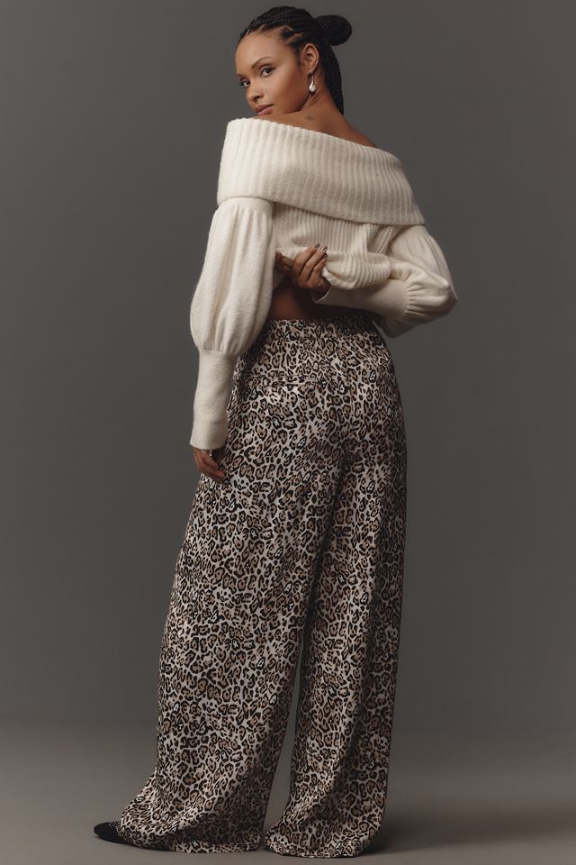 Maeve Printed Pull-On Pants #6