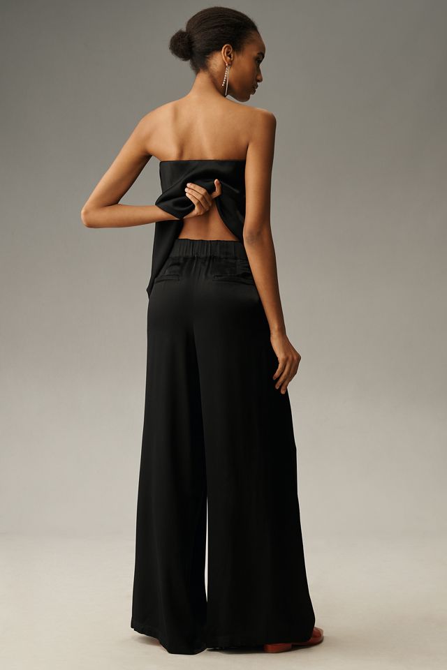 By Anthropologie Pull-On Silk Pants #2