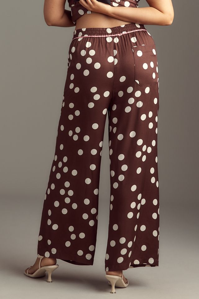 The Brooklin Printed Wide-Leg Pull-On Pants #6
