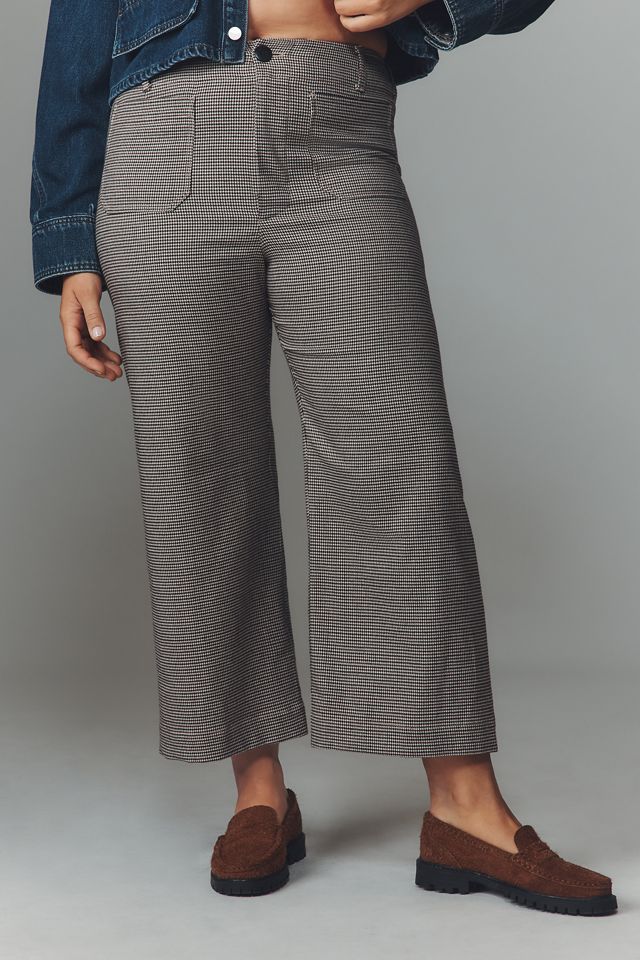 The @merricksart Colette Crop Houndstooth Pants by Maeve #5