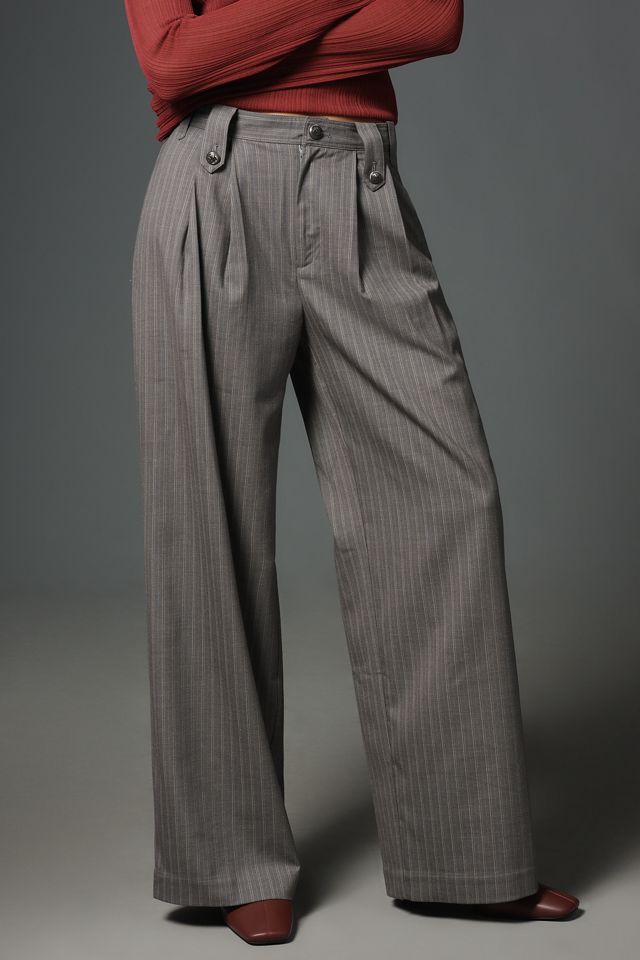 By Anthropologie Wide-Leg Trousers #1