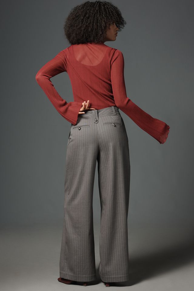 By Anthropologie Wide-Leg Trousers #2