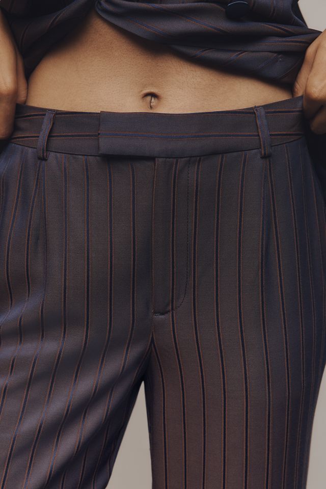 Maeve Cocktail Hour Stripe Suiting Pants #2