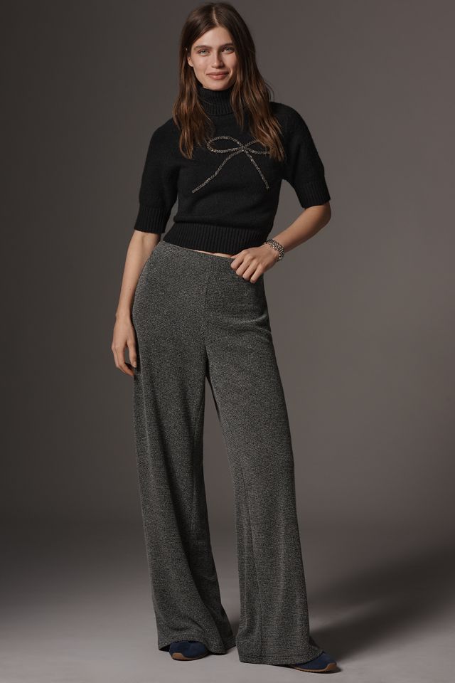 By Anthropologie Full-Length High-Rise Knit Pants #3