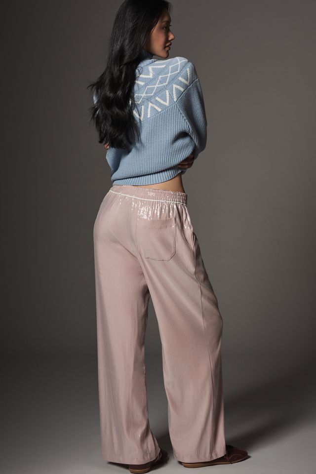 Le Pantalon de Jogging Sequin Brooklin par Maeve #1
